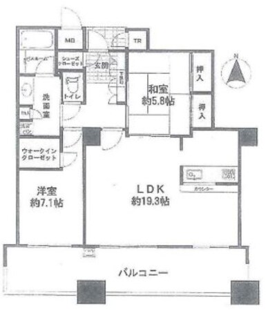 D’グラフォート神戸三宮タワーの物件間取画像